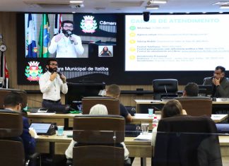 Câmara recebe representantes da Sabesp em Sessão Extraordinária